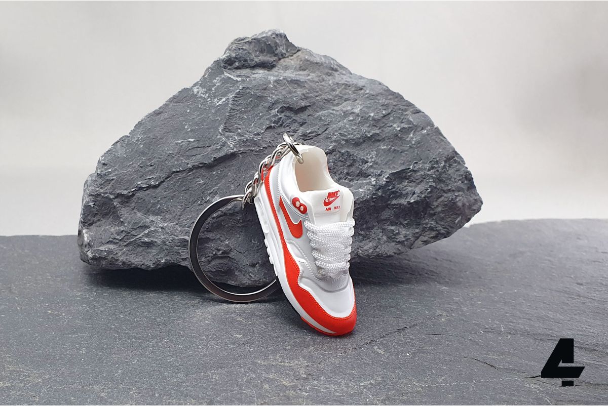 Mini sneakers Nike Air Max 1 OG Red, key chain