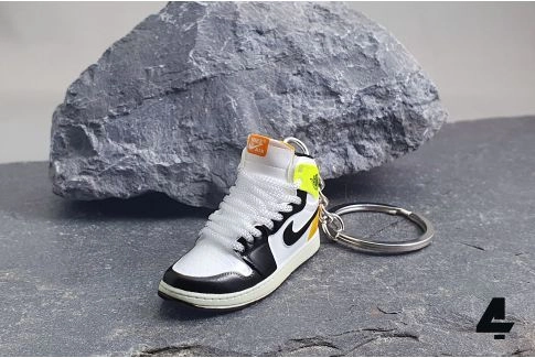 Mini sneaker 3D "Air Jordan 1 High Volt Gold"