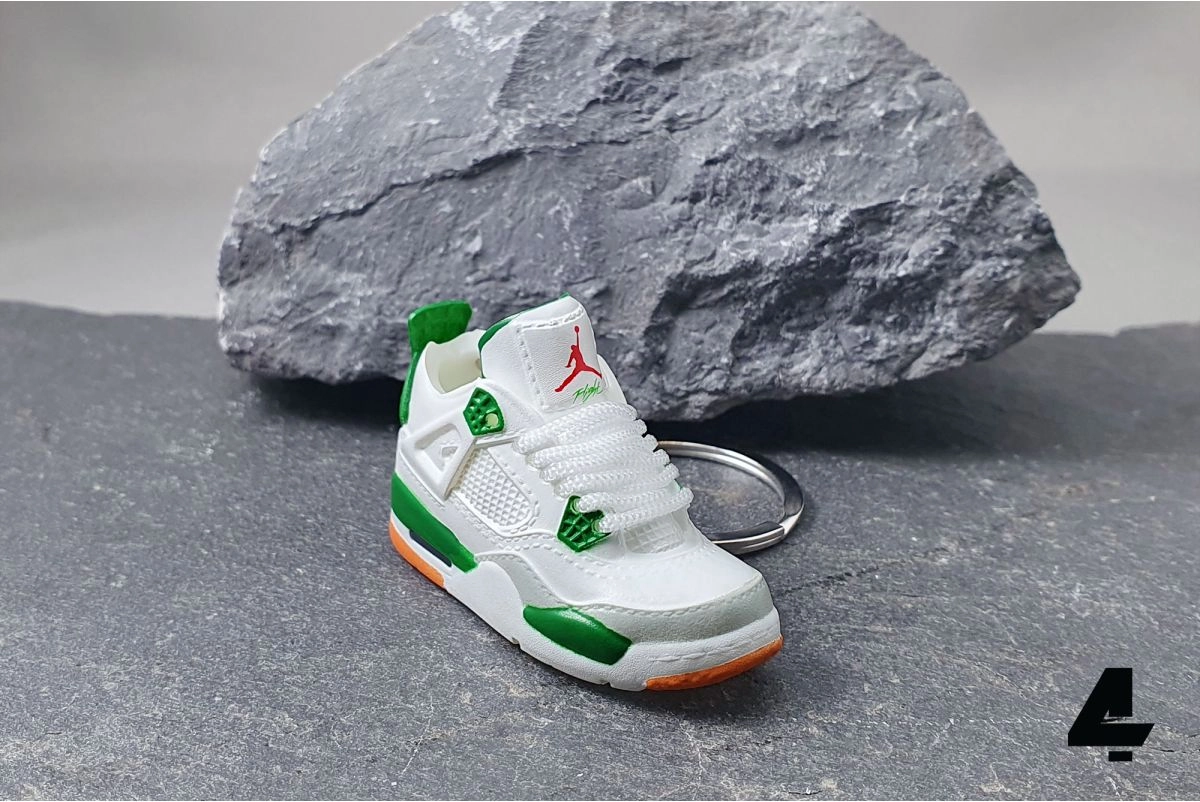 3D Mini sneaker "Air Jordan 4 SB Pine Green"