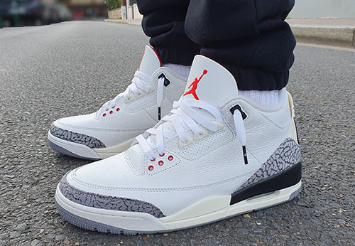 The best laces for your Jordan Retro 3 White Cement Reimagined